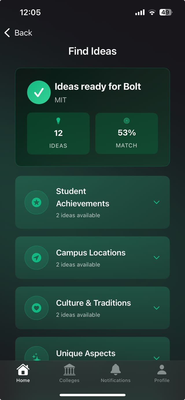 Supplemental Essay Ideas Feature